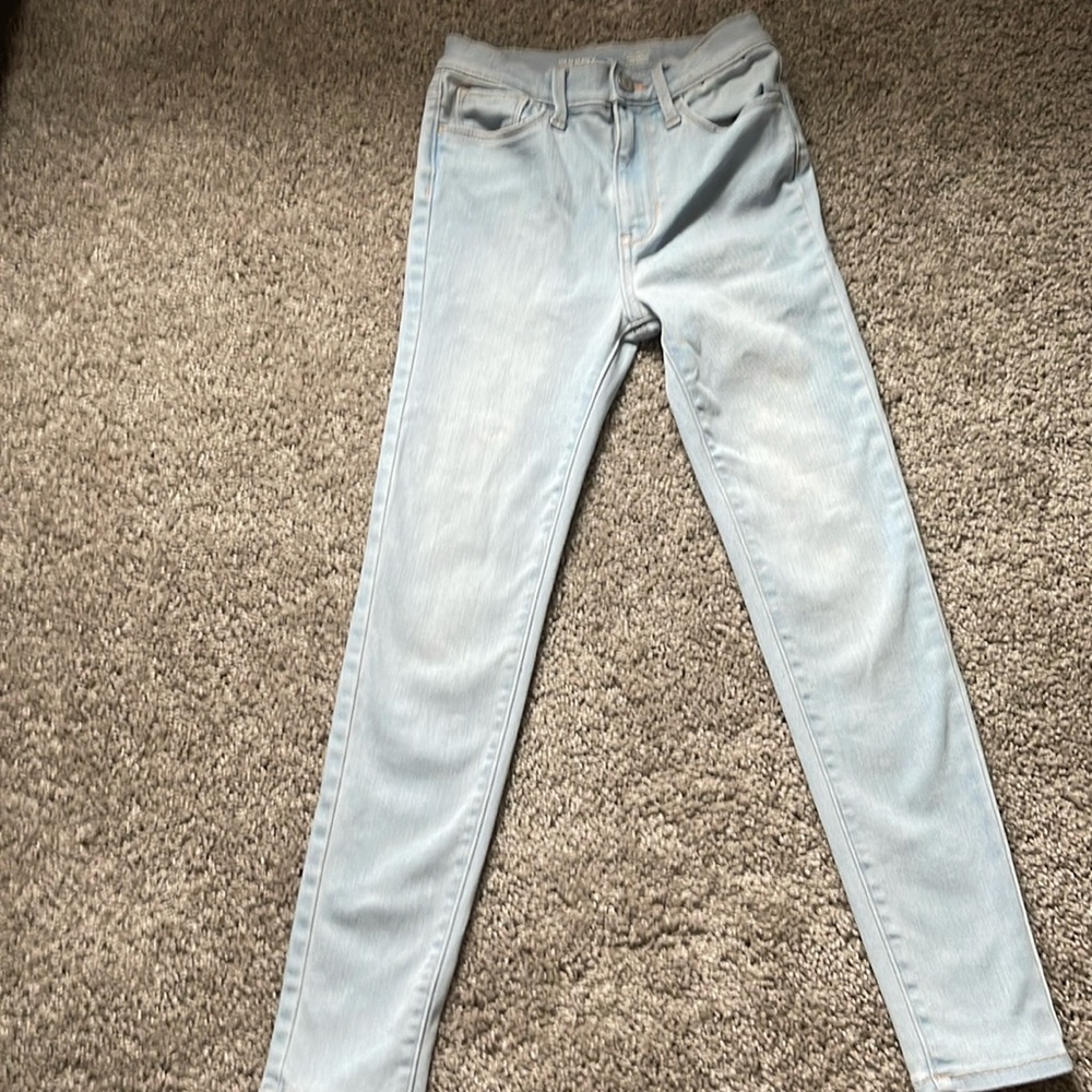 Girls blue jeggings